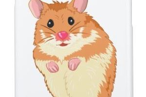 Brown hammy iPhone case