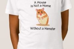 House is not a home brown hammy T-shirt