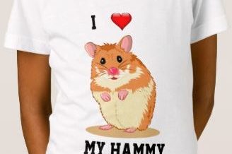I love my hammy T-shirt