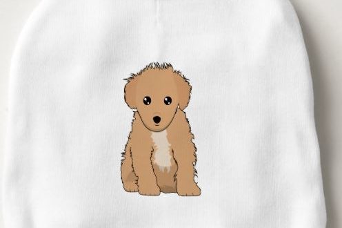 Puppy baby beanie