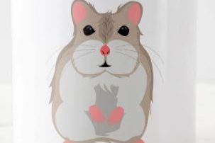 Robo hamster mug